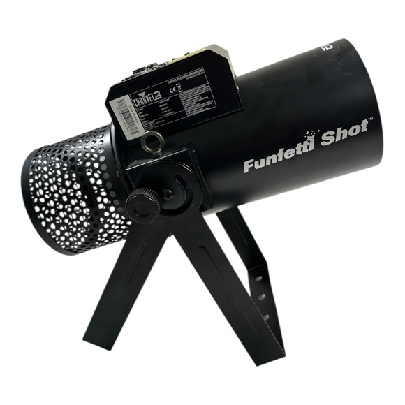 Chauvet Funfetti Shot Confetti Cannon Blower Stage Special Effects Machine - Picture 1 of 12